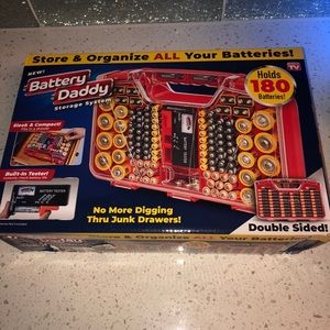 Ontel Battery Daddy 180 Battery Organizer